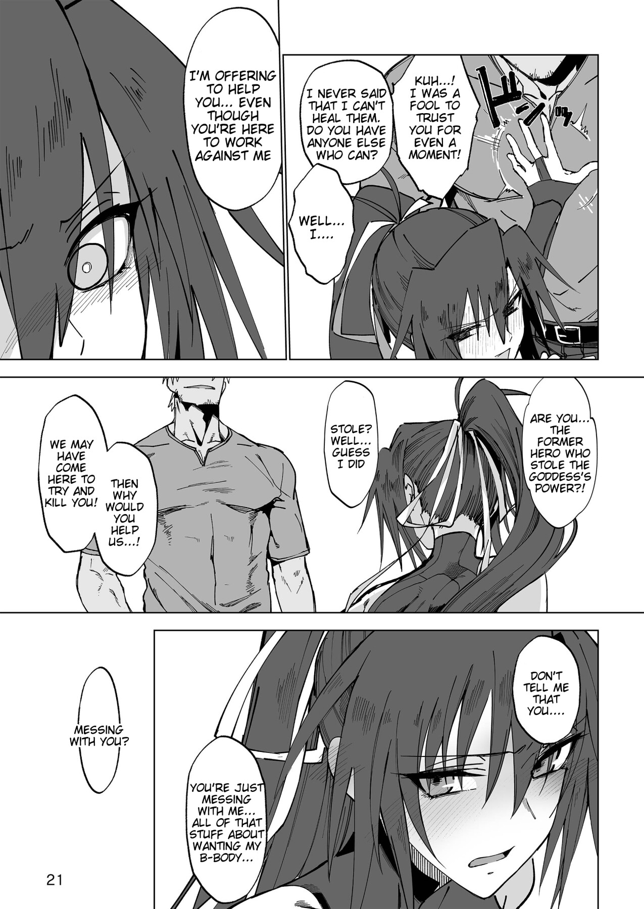 Hentai Manga Comic-Another World♀Hero-Read-18